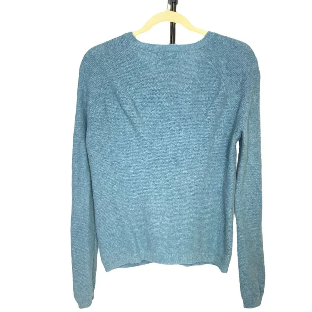 Tabitha Webb baby blue knit cardigan size M